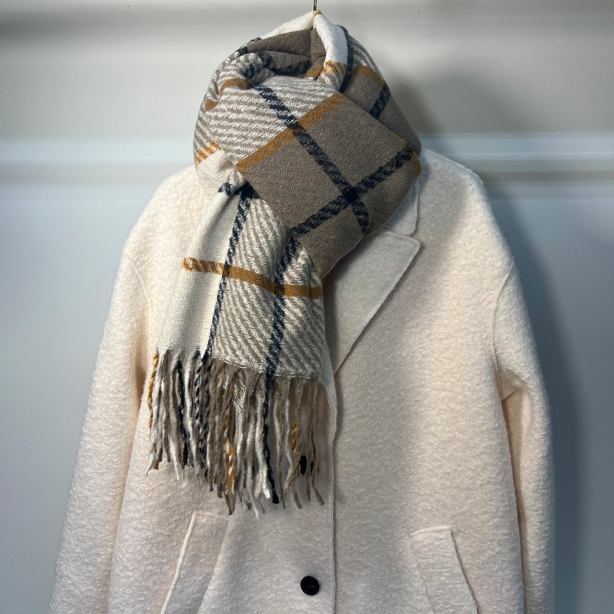 Plaid Scarf for Women