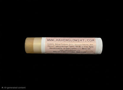 Haven Glow Vanilla Moisturizing Lip Balm